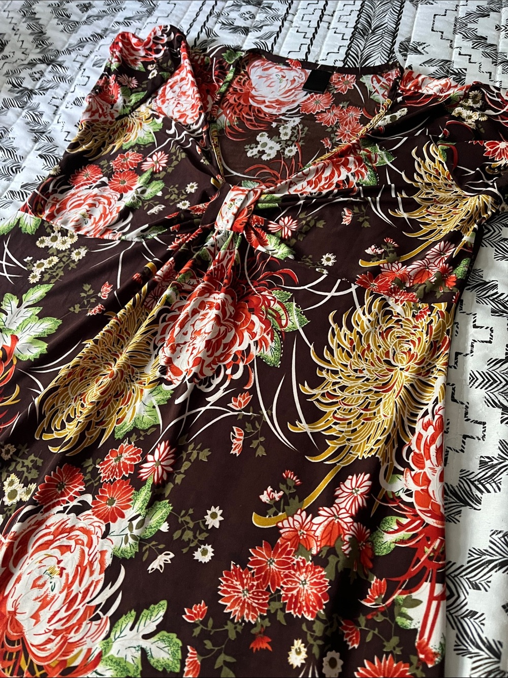 Floral Dress Size M - Picture 4 of 6